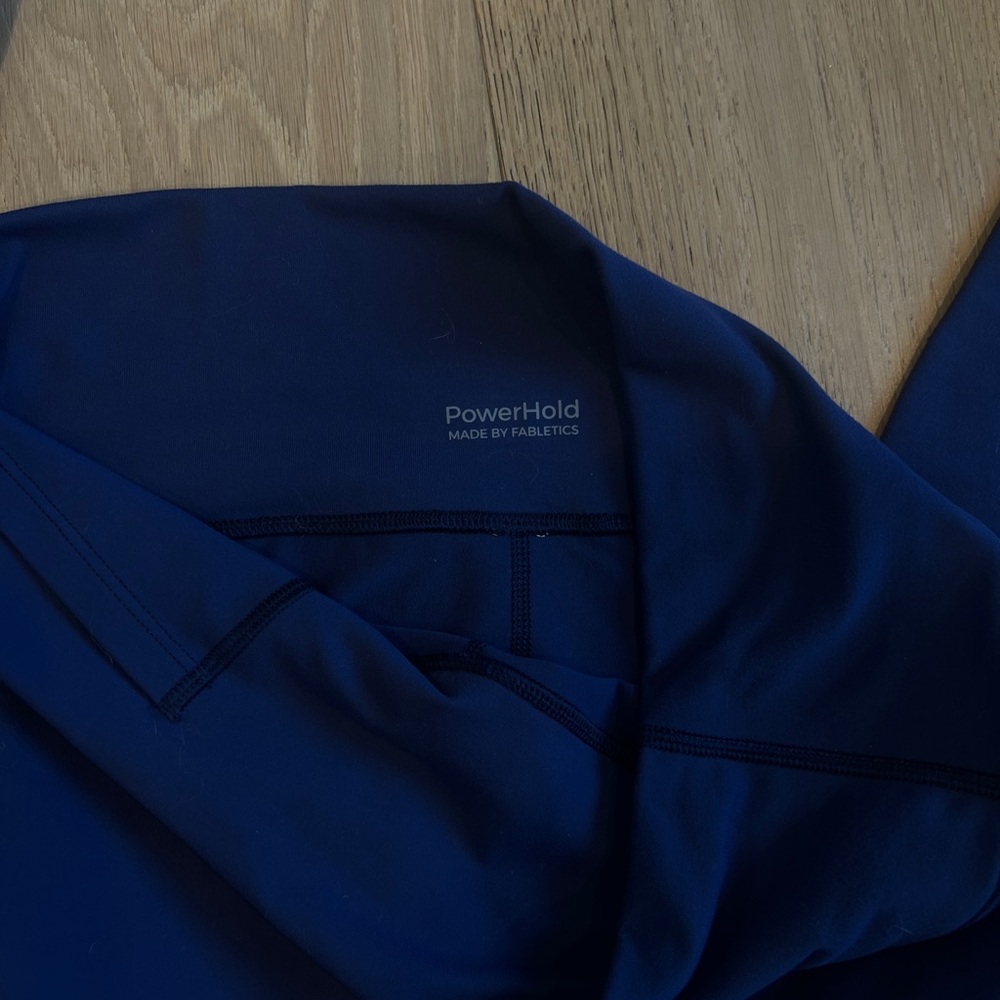 Fabletics Blue PowerHold leggings - L - Picture 3 of 3